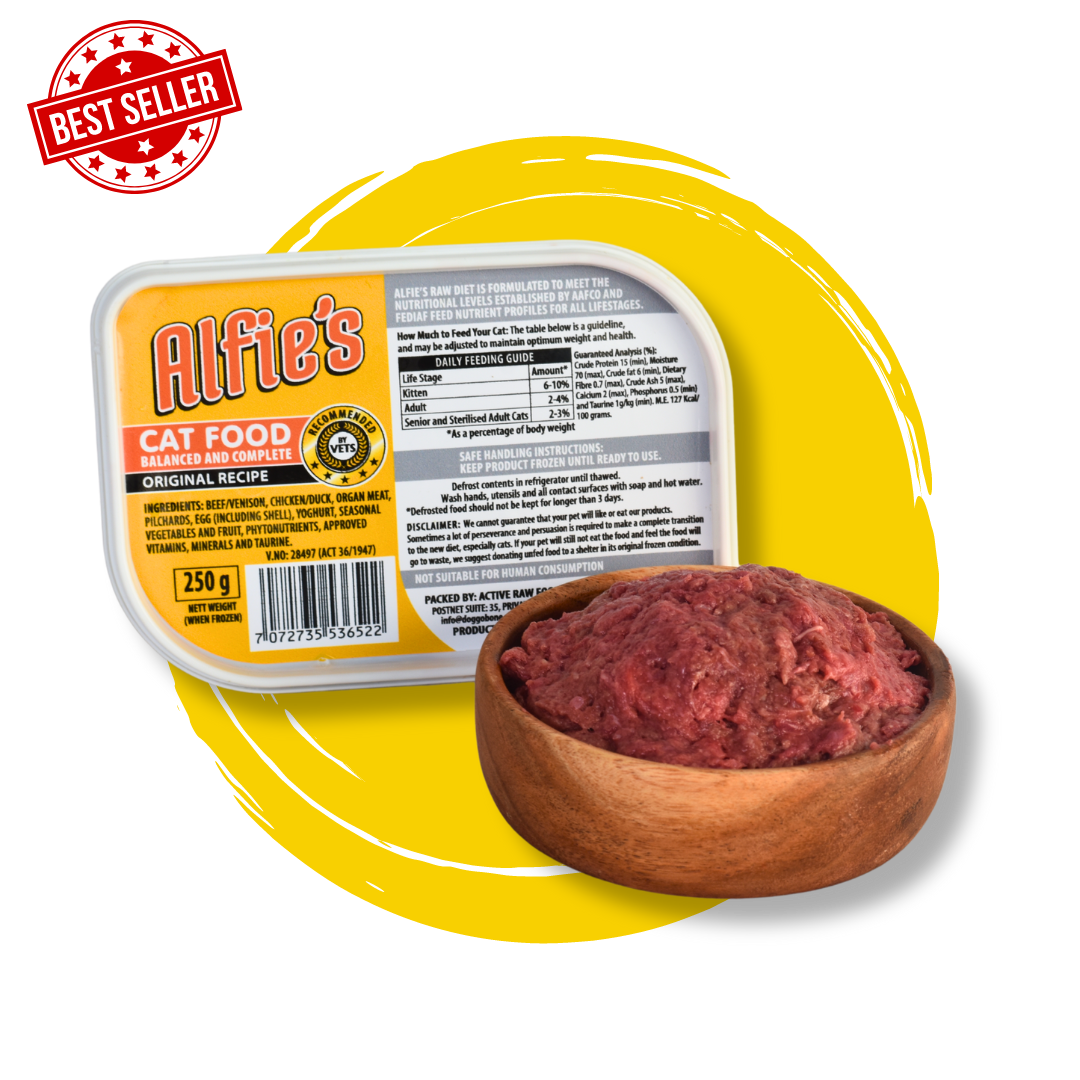 Alfie's Cat Food 250g – RawFedPets - Main Image