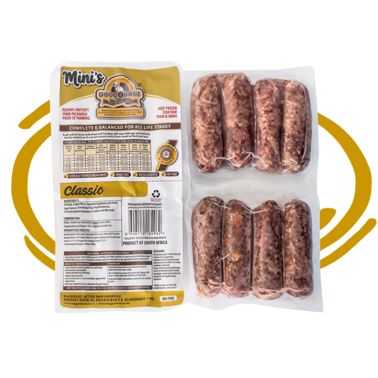 Doggobone Classic Mini's Raw Food