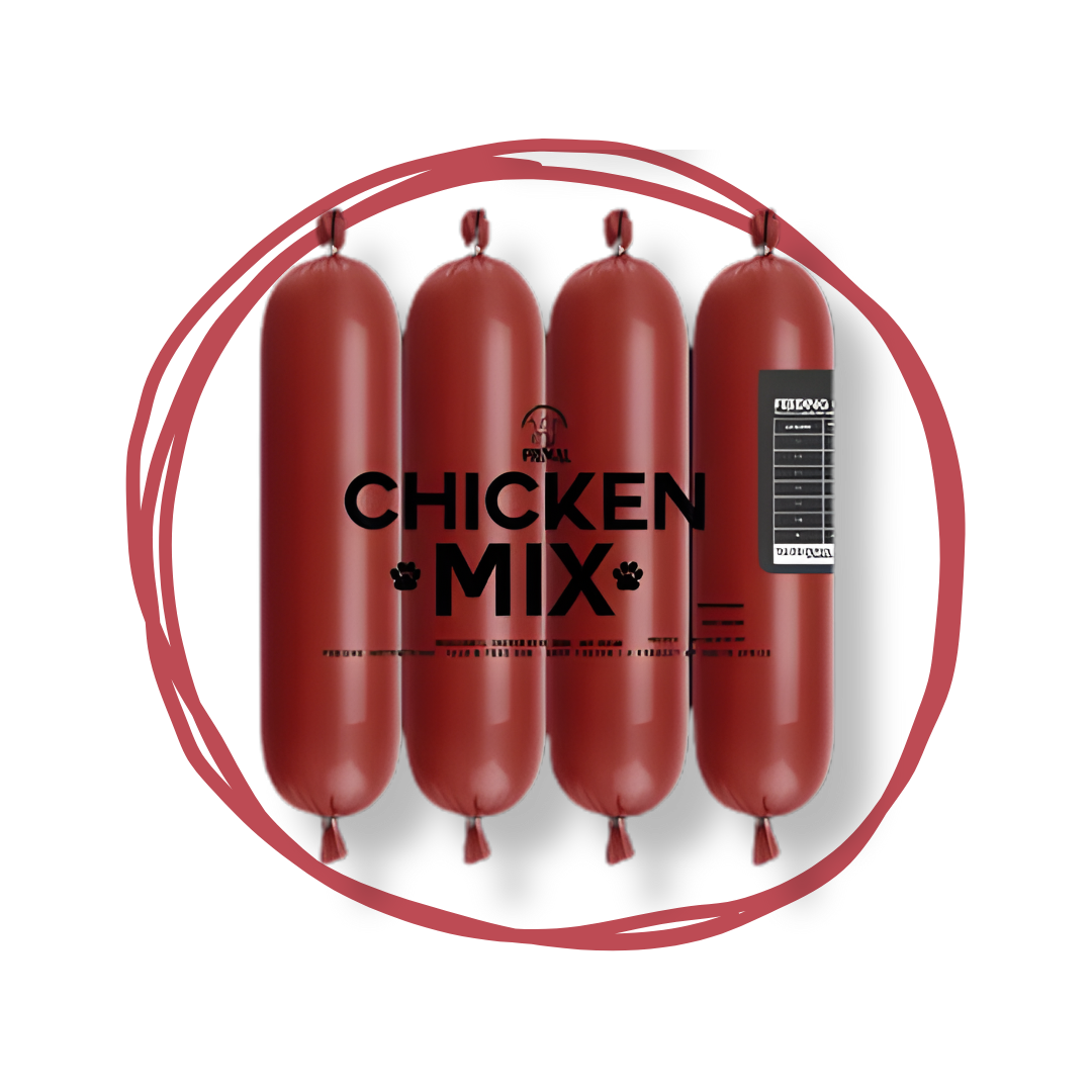 Primal Raw Chicken Mix Minis (4x250g)