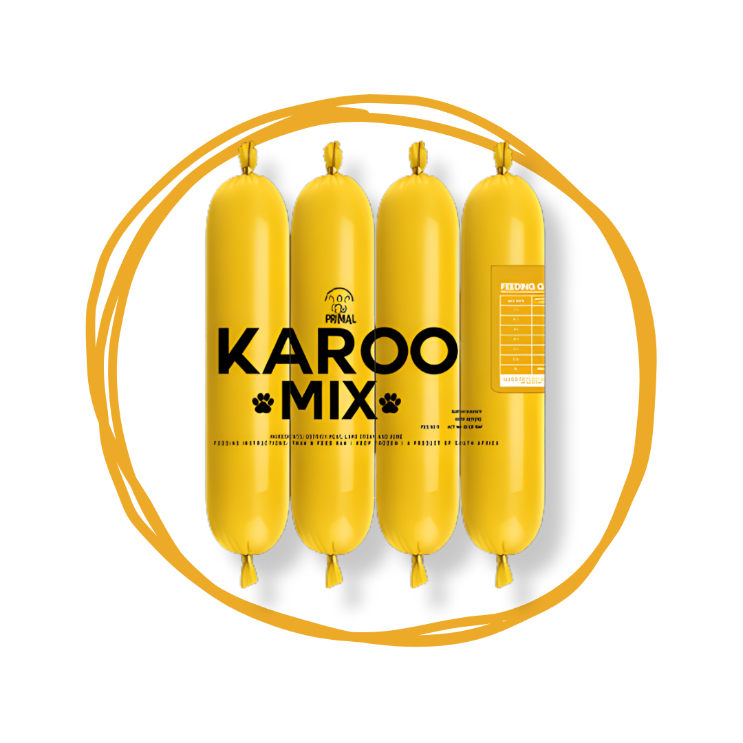Primal Raw Karoo (Ostrich) Mix Minis (4x250g)