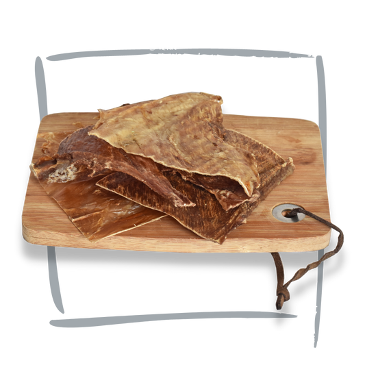 Dried Ostrich Chips dog treats