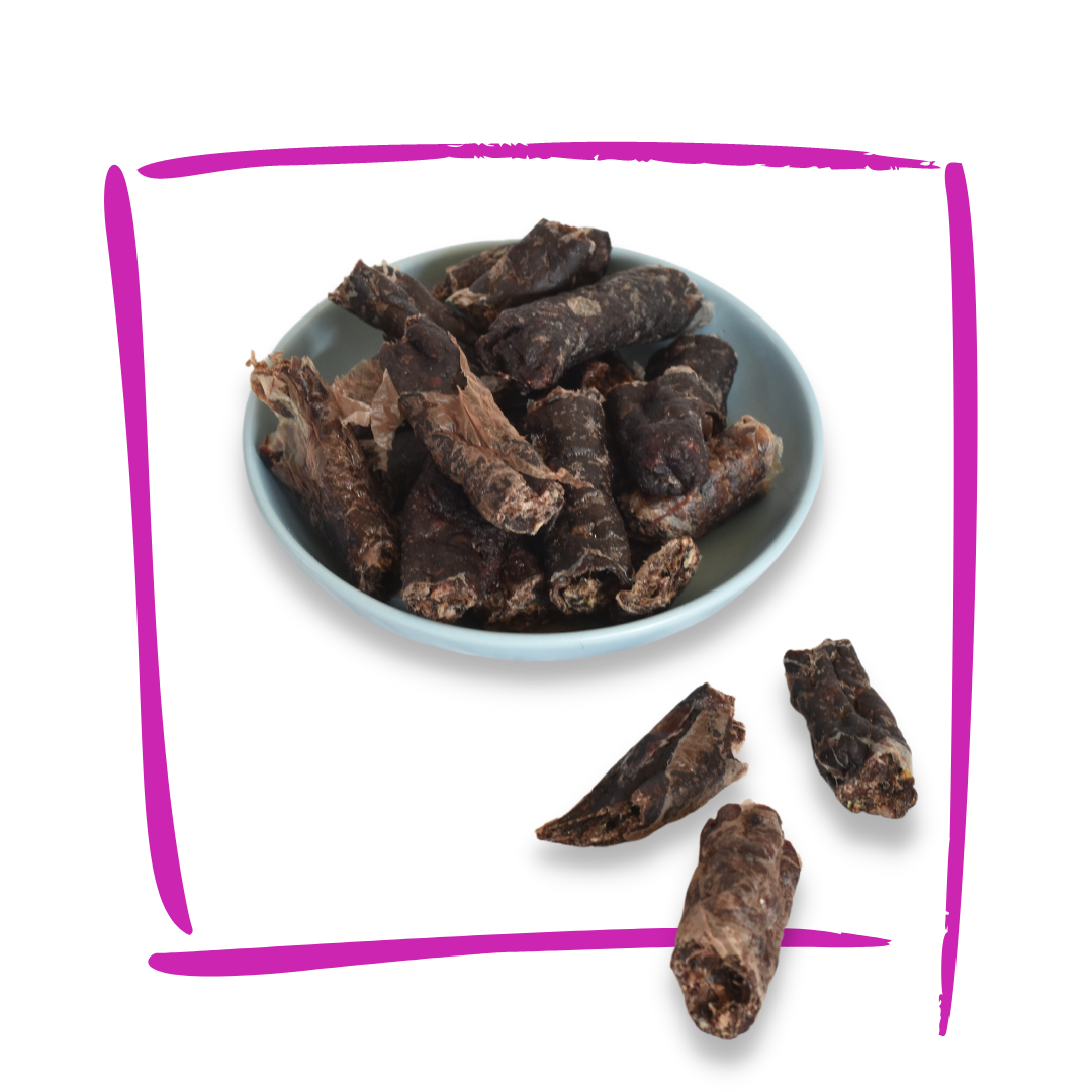 Venison droewors bites