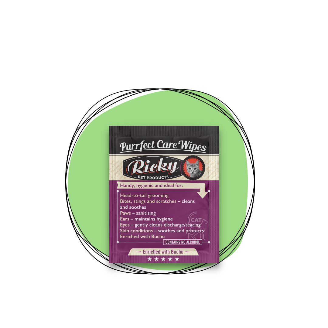 Ricky Litchfield Purrfect Cat Wipes (box of 10)