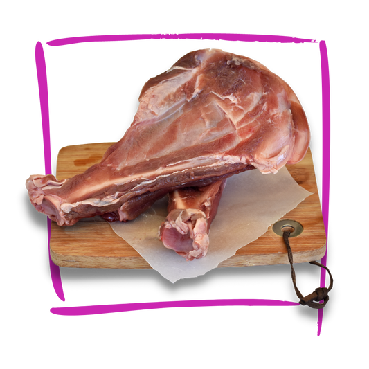 Free Range Venison Shoulder Bones 500g