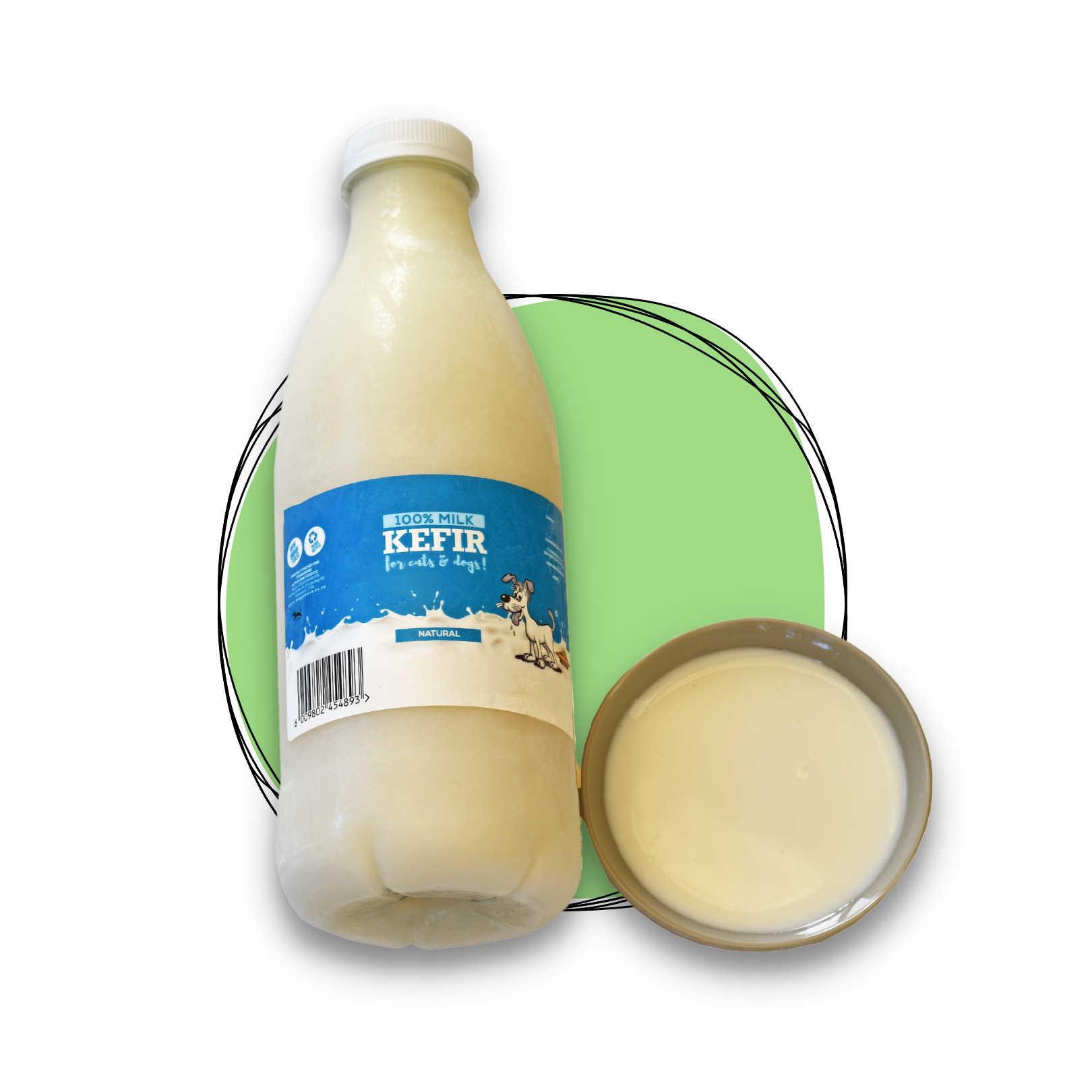 Dogs sales and kefir