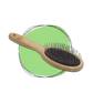 Miki Bamboo Ball Pin Dog Hair Brush