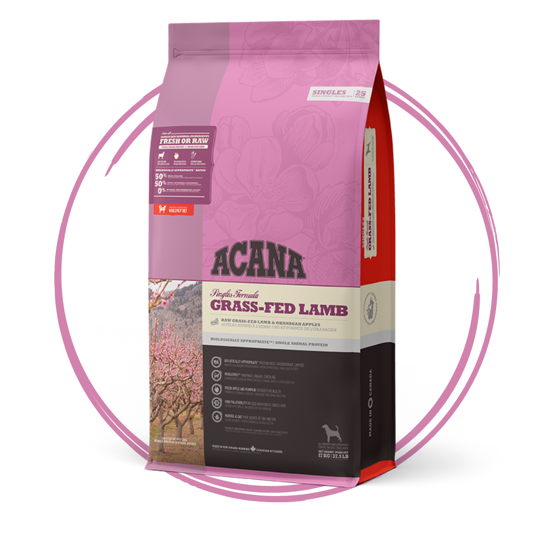 Acana Singles: Grass Fed Lamb Dog Food
