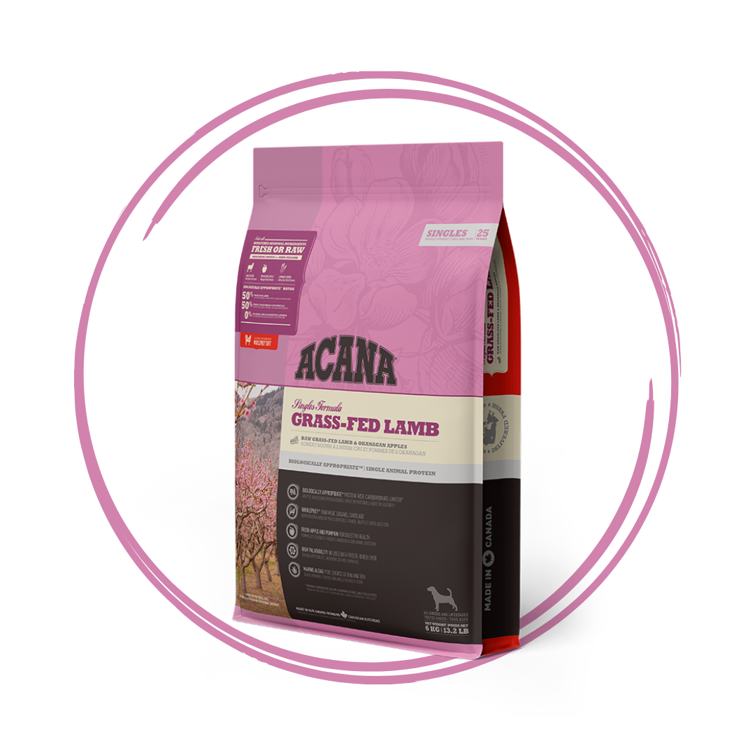 Acana Singles: Grass Fed Lamb Dog Food