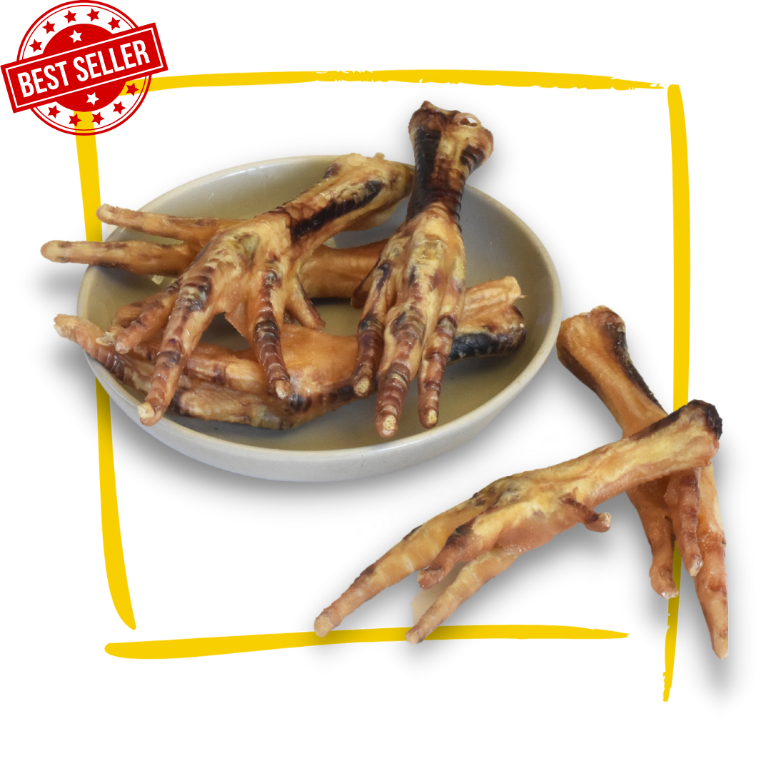 are dried chicken feet good for dogs