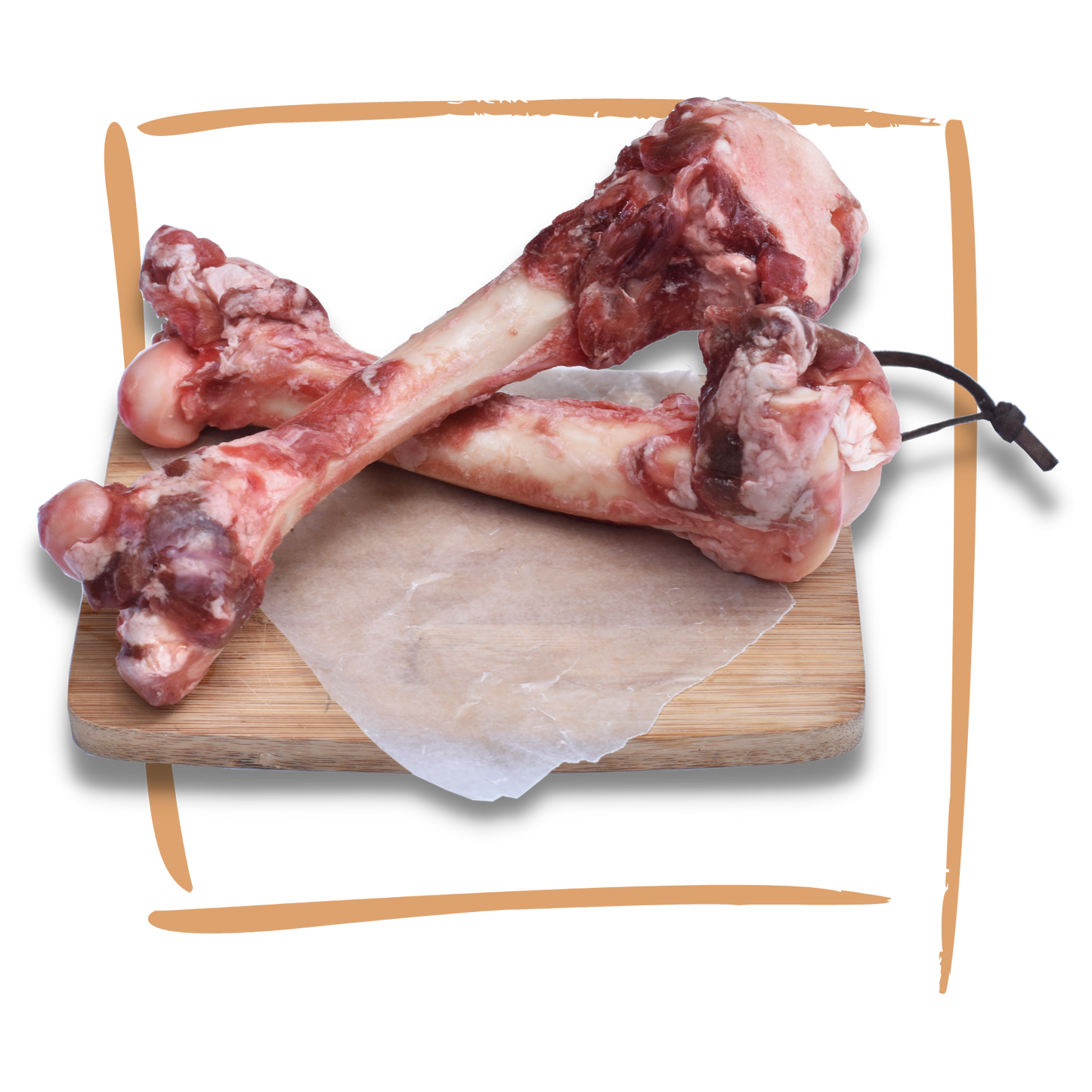 Large Lamb meaty Tunnel Bones doggobone