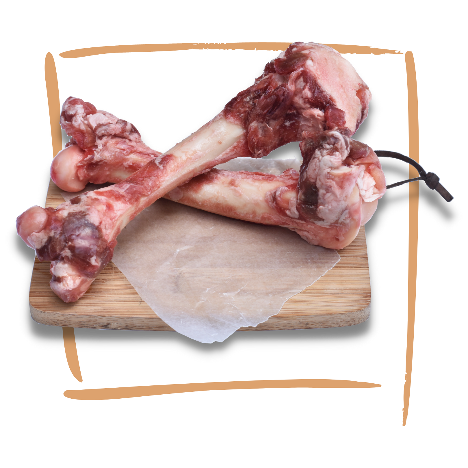 Large Lamb meaty Tunnel Bones doggobone