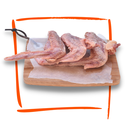 doggobone whole raw pet food duck wings 1kg