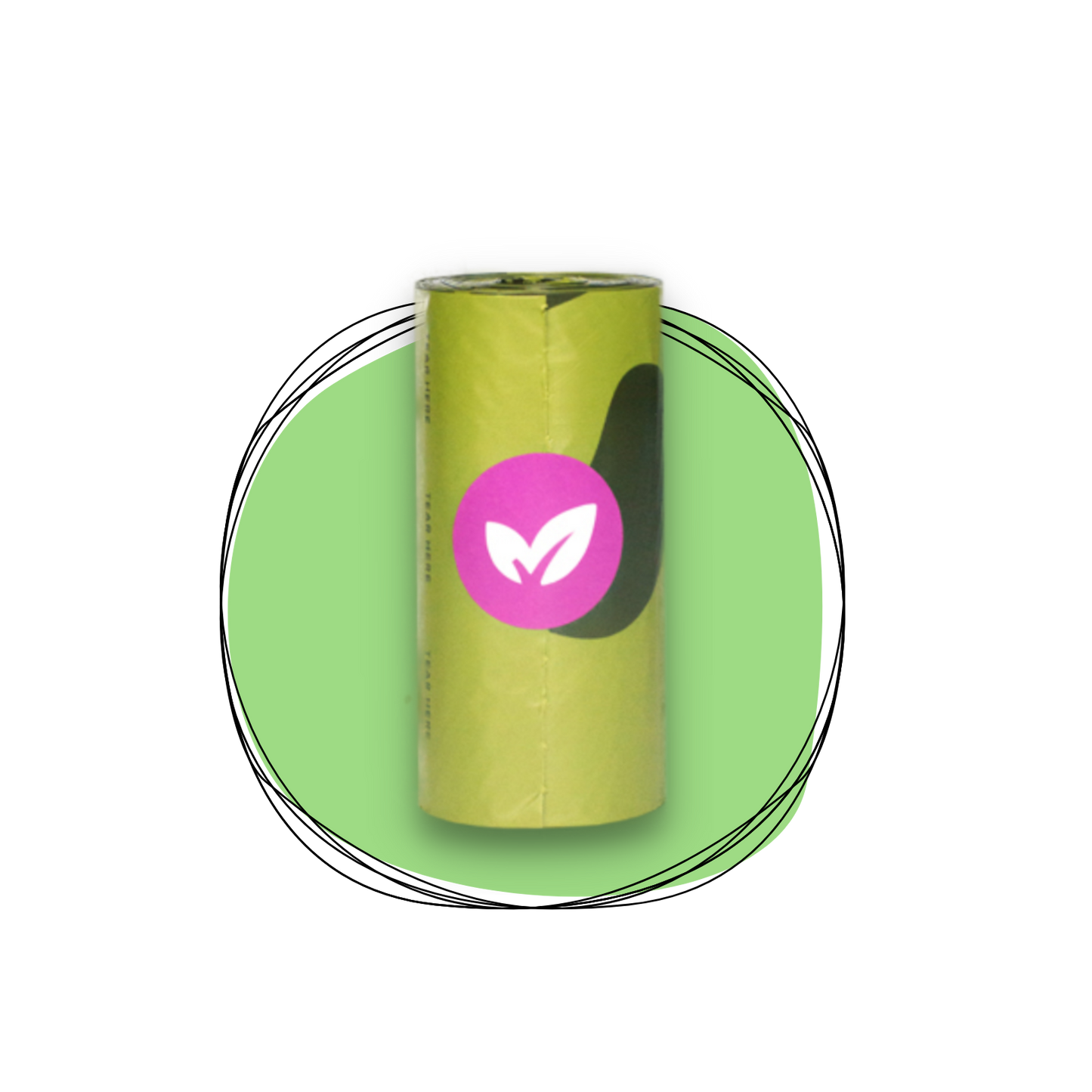Earth Rated Bio Degradable Poop Bag Single Roll