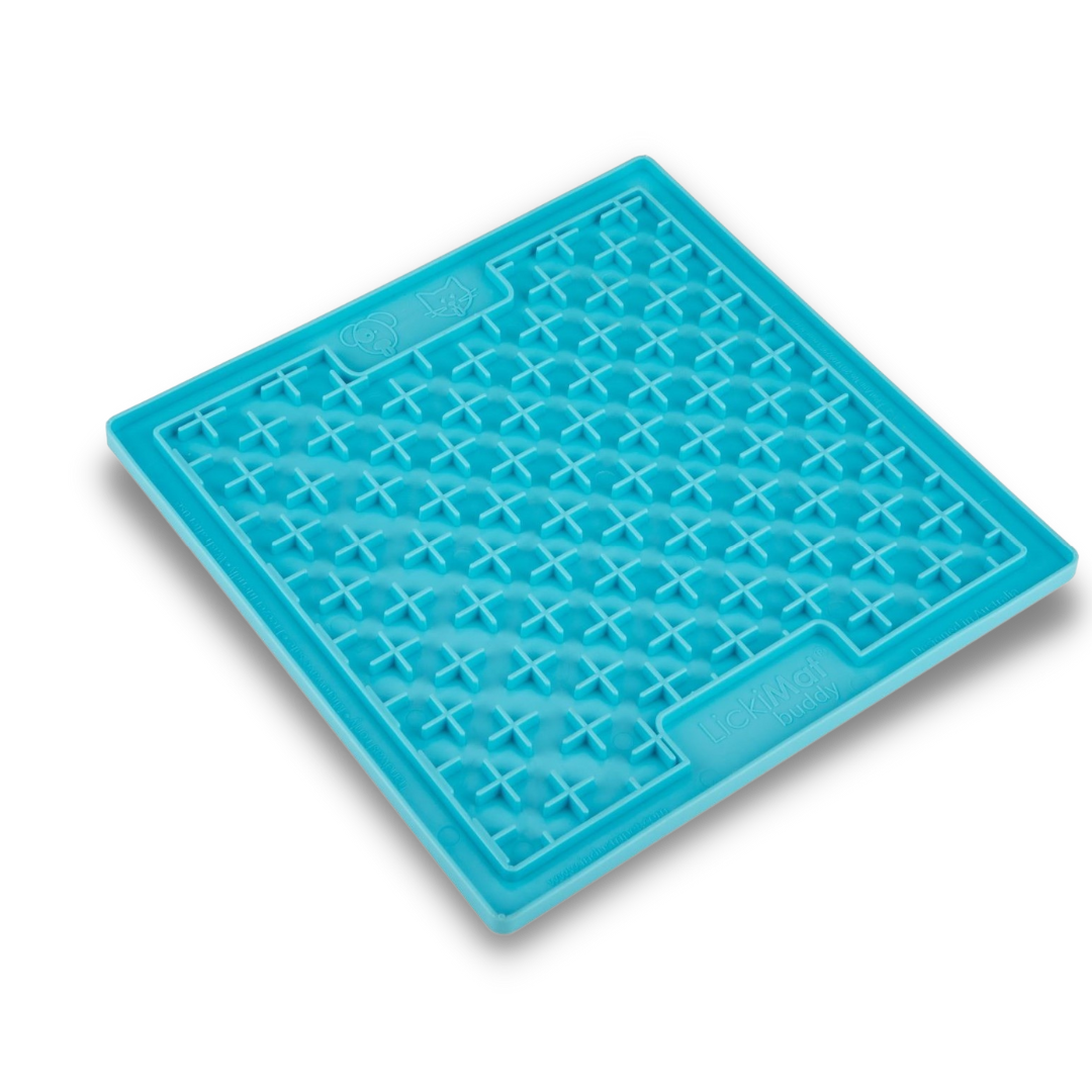 LickiMat Classic Buddy Slow Feeding Mat Turquoise