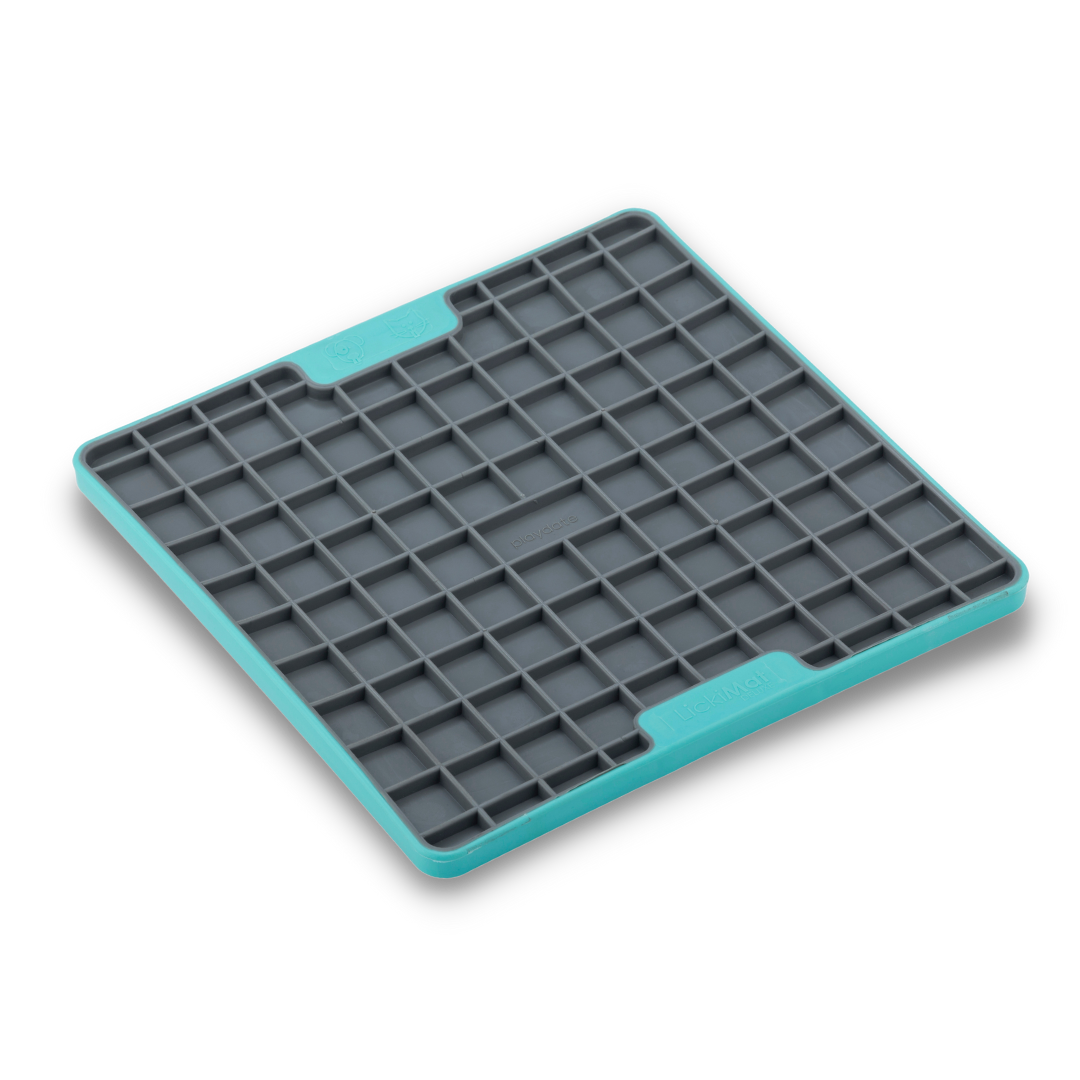 LickiMat Tuff Buddy Slow Feeder for Dogs Turquoise