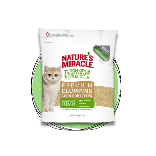 Nature Miracle  Premium Clumping Corn Cob Litter