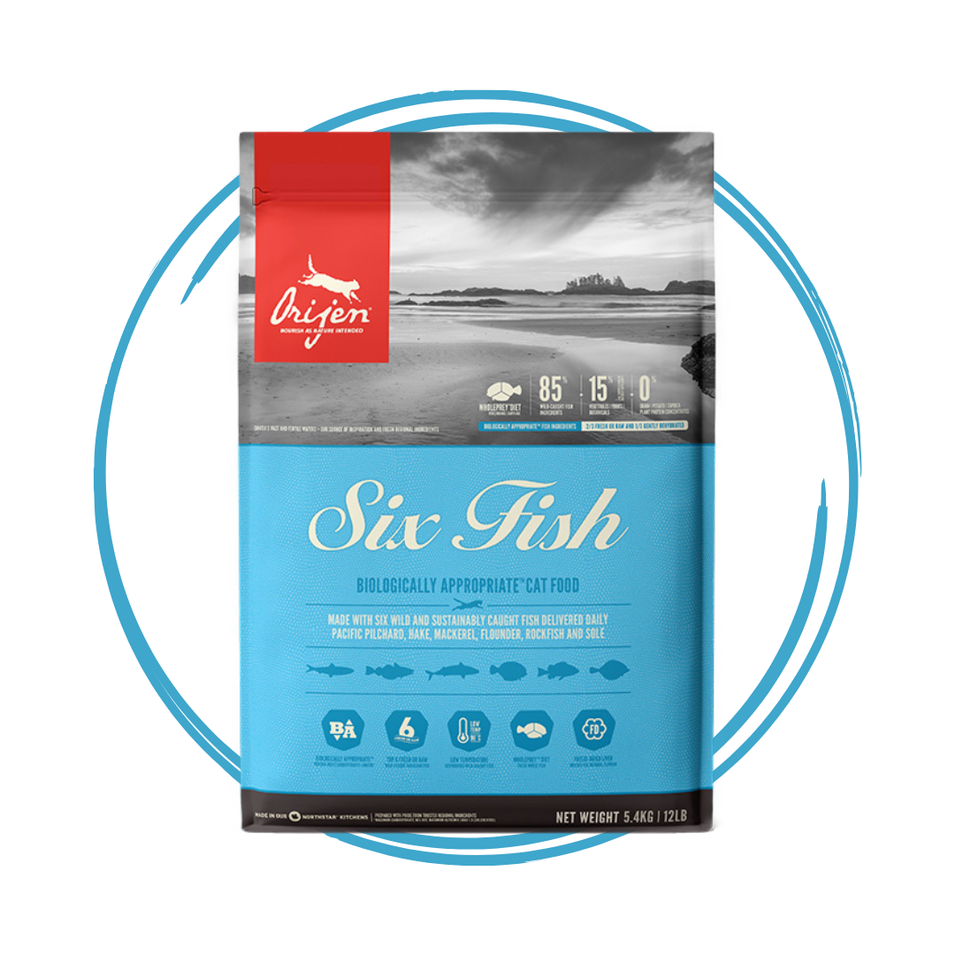 Orijen Six Fish Cat & Kitten Food