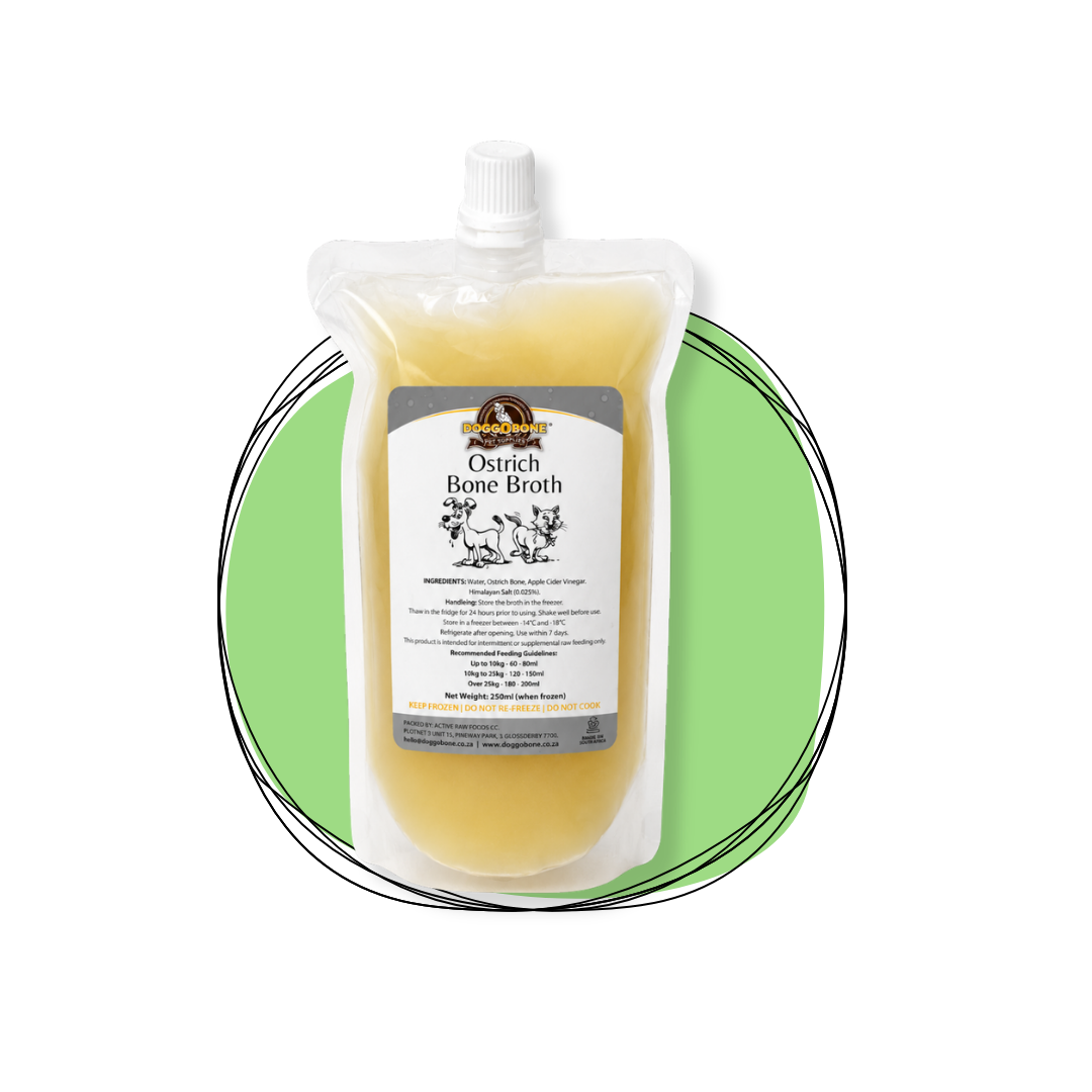 Doggobone ostrich Bone Broth