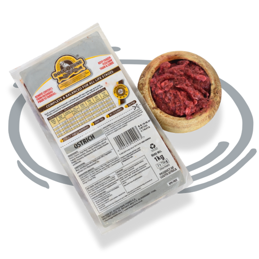 Raw Dog food (Doggobone Ostrich 1kg)