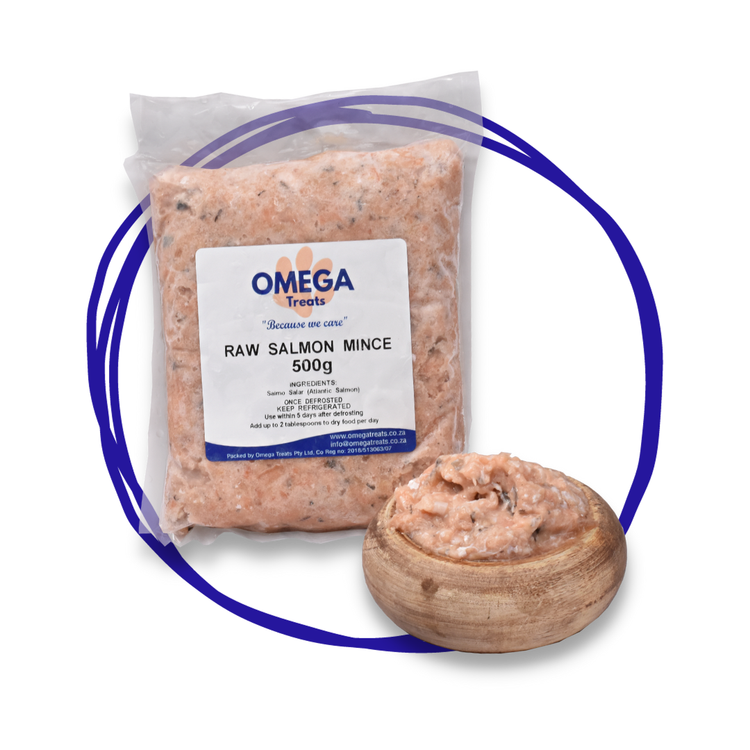 Pure Raw Salmon Mince 500g