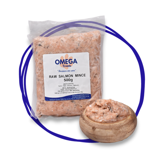 Pure Raw Salmon Mince 500g