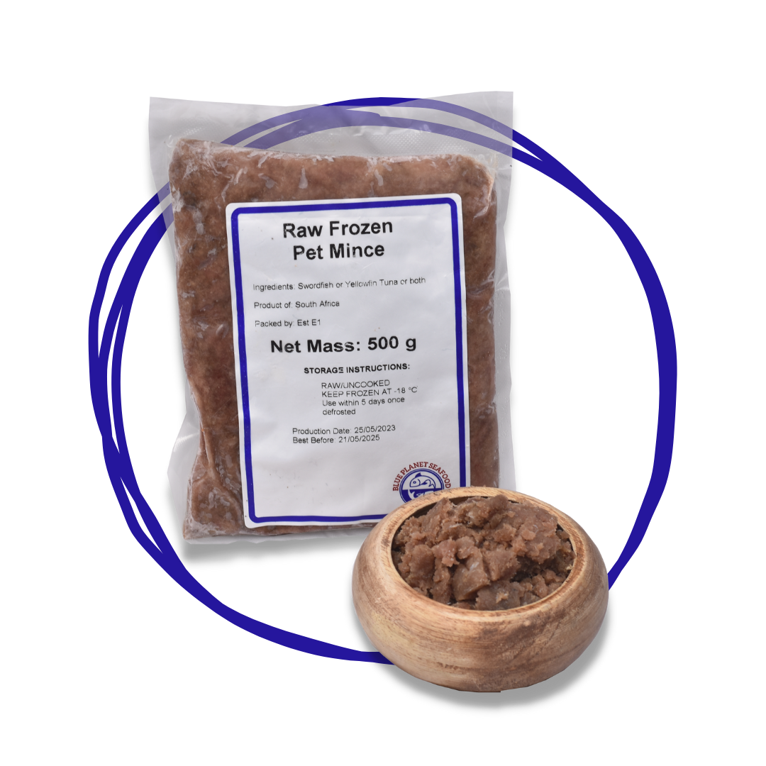 Yellowfin And Swordfish Mince 500g RawFedPets Yellowfin And Swordfish Mince 500g RawFedPets
