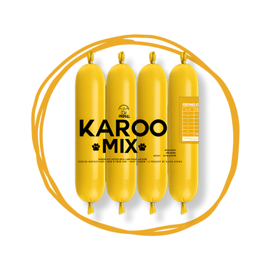 Primal Raw Karoo (Ostrich) Mix Minis (4x250g)