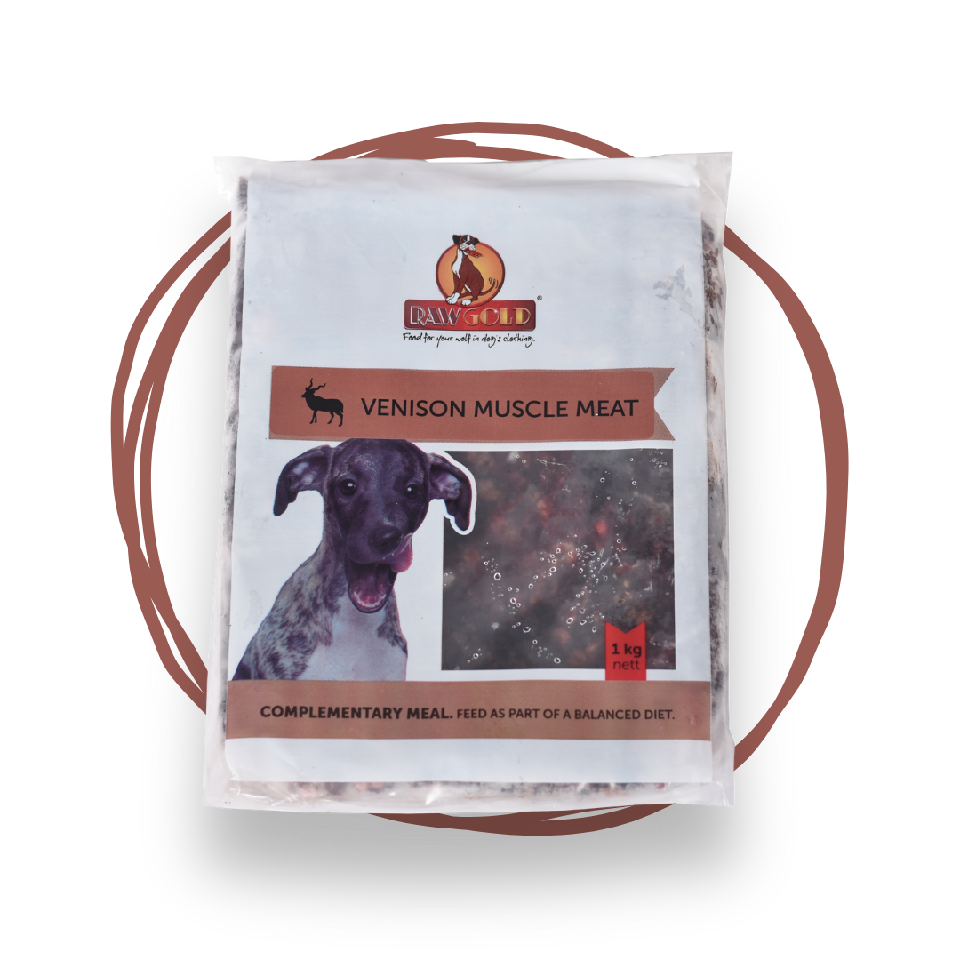 Pure Venison Muscle Mince 1kg RawFedPets Pure Venison Muscle Mince 1kg RawFedPets
