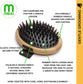 Miki Bamboo Palm Dog Hair Brush descriptions