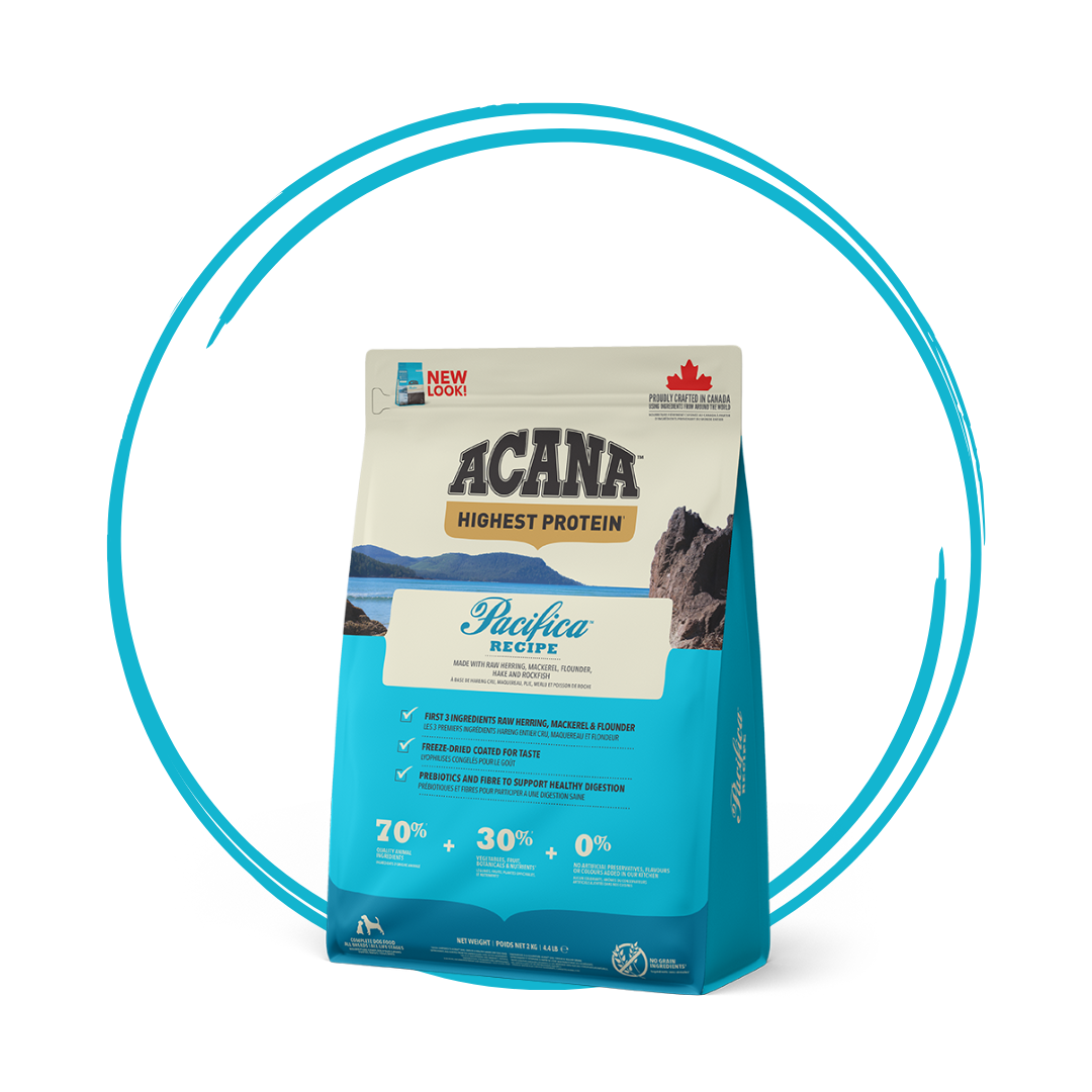 Acana Highest Protein Pacifica Dog Food RawFedPets