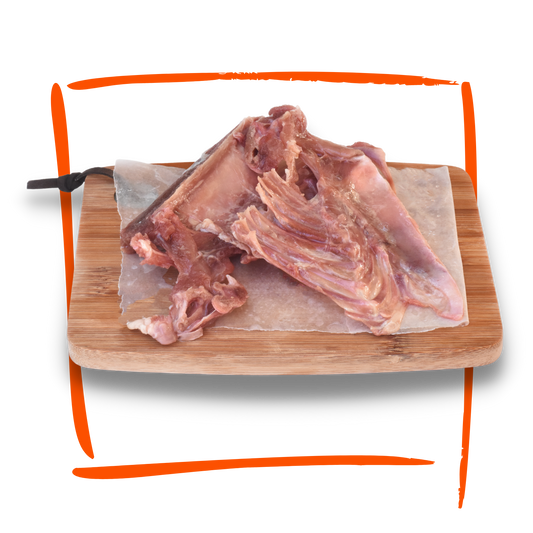 doggobone whole raw pet food duck bone back and tail 1kg