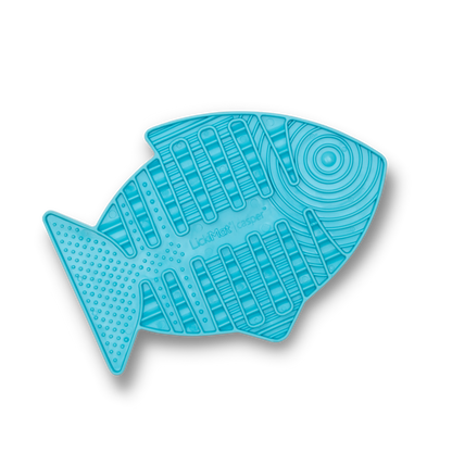 LickiMat Casper Slow Feeder for Cats Turquoise