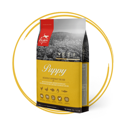 Orijen Biologically Appropriate Dog Food for Puppies 6kg